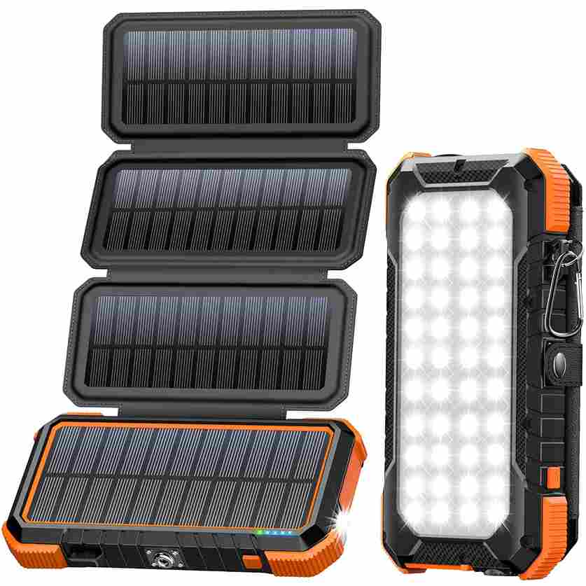 Blavor Solar Power Bank 20,000mAh