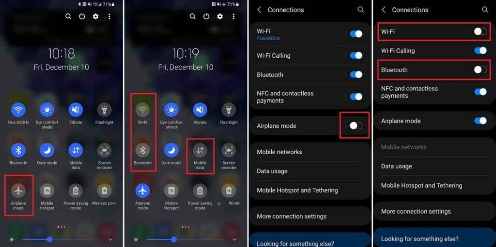 optimize battery usage Turn Off Location and Wireless Services